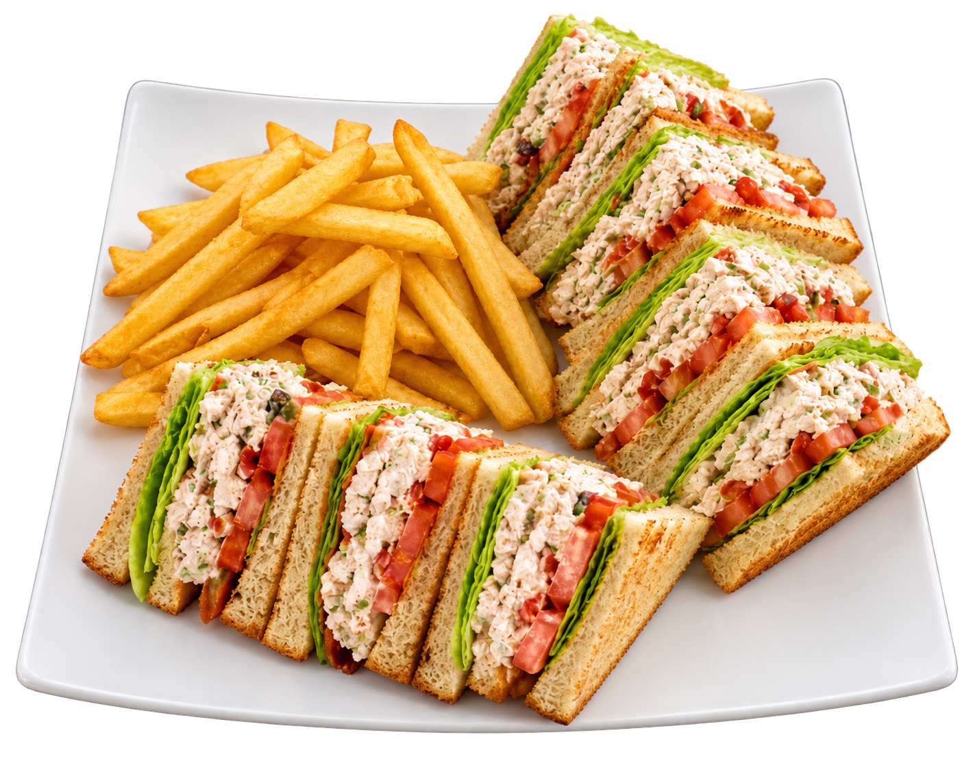 Chicken or Tuna Salad Club