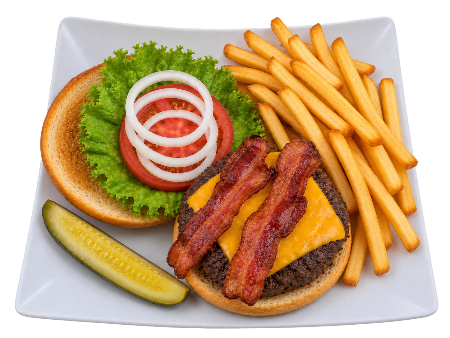 Half-Pound Hamburger