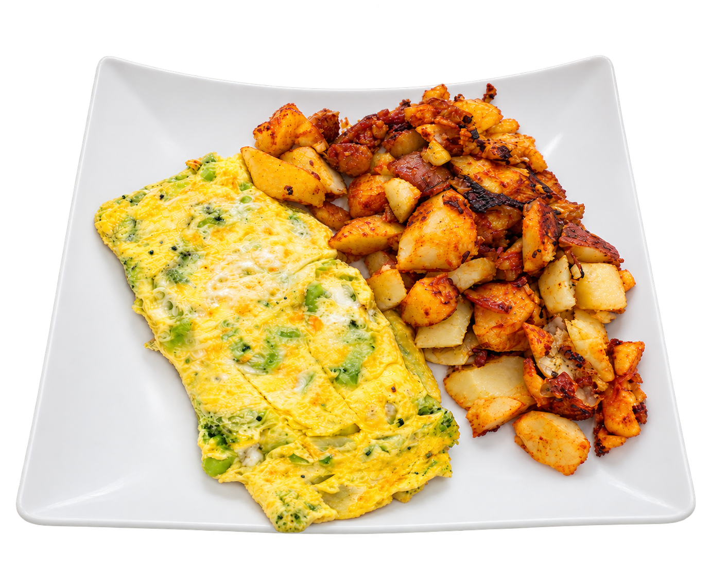 Broccoli and Cheese Omelet