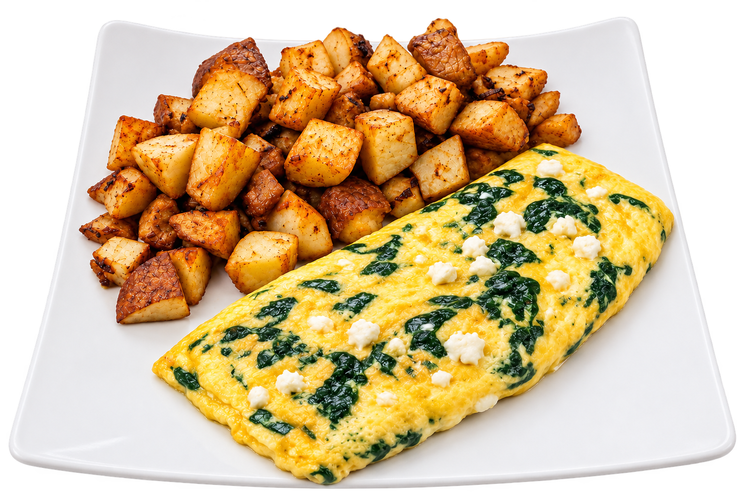 Feta and Spinach