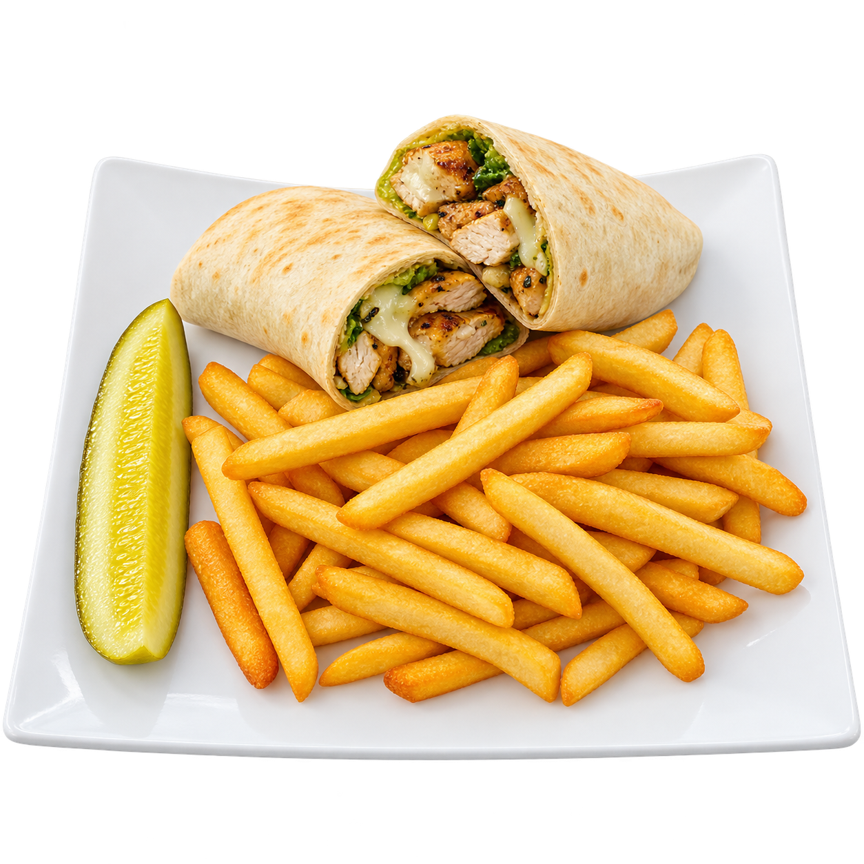 Steak or Chicken Philly Wrap